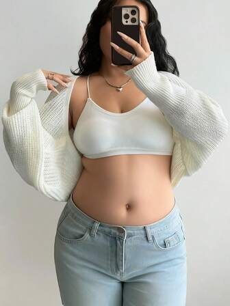 Cárdigan de punto con estampado de leopardo versátil y de moda para mujer