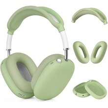 Slime Silicone Case Cover Compatible With AirpodsMax Headphones, Anti-Scratch Ear Pad Case Cover/Ear Cups Cover/Headband Cover Compatible With AirpodsMax, Accessories Soft Silicone Skin Protector Compatible With Apple AirPodsMax - Multicolor - View 13