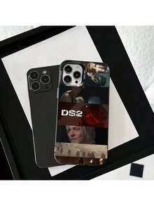 Funda para teléfono D-Death S-Stranding 2 compatible con 16,15,14,13,12,11,Pro,Max,Plus,Mini,XS,SE, anti-caída, negra mate, parachoques duro, cubierta compatible con funda  17 pro max, funda  17 pro, funda  17, funda  16, funda  16 pro max, funda  15 - Z1 - Ver 8