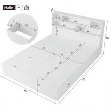 Bed Frames - White - View 2
