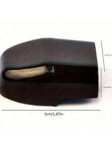 4 Packungen Auto Hirsch Pfeife Warngeräte, geeignet für Autohupen, Fahrzeug Hirsch Pfeifen mit Gummipolstern, Automobilzubehör für die Außenseite, aufgerüstete Auto Hirsch Pfeifen, Hirsch Flöten, Hirsch Hörner, geeignet für Fahrzeuge, Kofferräume, Motorräder, drei Hörner, Hirsch Pfeifen