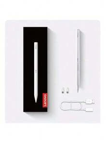 Lenovo BP19BL Universal Magnetic Portable Capacitive Pen: Strong Magnetic Attachment Design, Lightweight Body, Easy To Use And Store, Multi-Functional And Compatible With IPad And Android Devices. - White - View 6