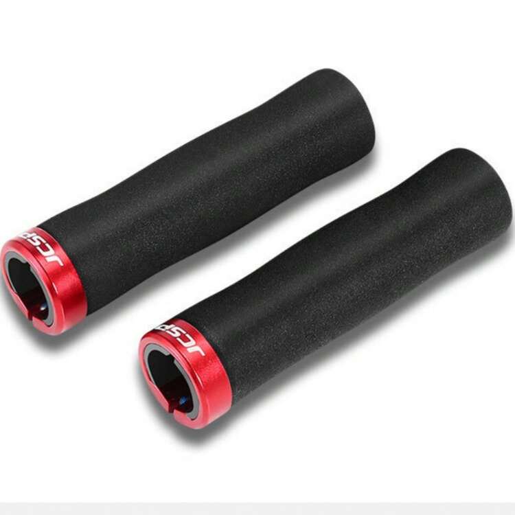 1 对 JCSP 软质减震山地自行车把套，防滑舒适，适合假日、休闲、户外骑行，可作为节日礼物、圣诞礼物、自行车配件 - 彩色 - 查看 11