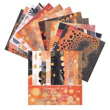 12 Sheets Fantasy Patterned Cardstock Paper 15x15cm, Scrapbook Paper For Crafts And Card Making, Single Sided, Christmas Scrapbooking Paper - Multicolor - View 14