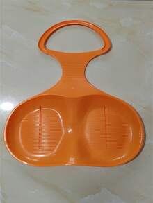 Portable Sled Board, Outdoor Winter Plastic Skiing Board For Grass And Sand, Cold-Resistant Sliding Mat, Adult Single Sled, Sled Board Tabula, Ski Training Equipment, Multi-Function Sled, Portable Design, Smooth Surface, Sliding Mat, Outdoor Enthusiasts - Multicolor - View 11