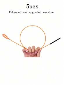 1pc Drain Cleaner Tool, Drain Cleaning Tool, Hair Remover, Shower Drain Clog Remover, Sink Drain Clog Remover, Drain Hair Remover, Sink Drain Clog Remover, Drain Hair Remover - Multicolor - View 18