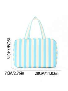 Multifunctional Four-Fold Toiletry Bag With A Hook, Portable Travel Makeup Organizer Bag, Suitable For Cosmetics, Medicines, Shampoos, Bathroom Supplies, Ideal For Business Trips, Vacations, And Everyday Use. Wash Bag For Travel For Bathroom Large Capacity Makeup Bag For Men For Women - Multicolor - View 4