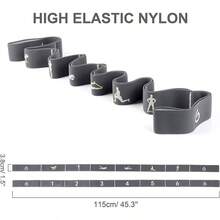 - Banda elstica para yoga y estiramiento - Correa de bucle mltiple 115 - Resistente y ajustable, sin manijas - Mejora flexibilidad, equilibrio y alineacin corporal - Gris - Ver 4
