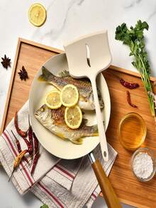 1pc Silicone Spatula - Heat Resistant Tamagoyaki Spatula For Eggs, Pancakes, Omelette & Steak - Non-Stick Cooking Shovel - Perfect For Kitchen Cooking - Suitable For All Kitchen Utensil Needs - Great Gift For Home Cooks & Bakers - Multicolor - View 8