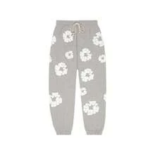 Denim Tears 'Sweatpants 'The Cotton Wreath' Pants Graphic And Drawstring For Unisex Adult - SOLE SERIOUSS, Women's Casual Drawstring With Modern Men Breathable Technology, Versatile Street Style Joggers Suitable For Streetwear, Casual Daily Wear, Weekend Outings, Music Festivals, Social Gatherings And More, Making It A Great Gift For Boyfriends Or Husbands.Sweatpants Sweats Wide For Men Sweat Pants Baggy Sweatpants - 淺灰色 - 查看 1