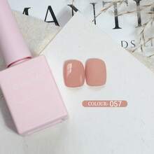 1 件 15ml 凝胶指甲油套装 120 色系列秋季亮面半永久闪光亮片指甲油套装套装可浸洗 UV 清漆美甲用于美甲设计纯色一瓶 - 彩色 - 查看 50