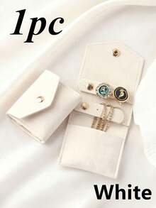 Portable Multifunctional Small Jewelry Roll Bag, 2.36 Inch X 1.97 Inch Earrings Velvet Jewelry Pouch, Mini Portable Earrings Necklace Ring Storage Bag, Jewelry Organizer, Cosmetic Bag Makeup Bag.Perfect For Gifting To Family And Friends, Gatherings, And Holidays-A Must-Have For Christmas. - Multicolor - View 31