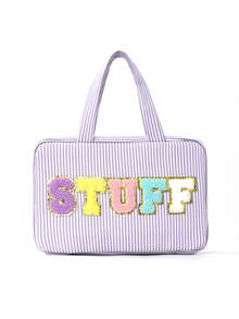 Multifunctional Four-Fold Toiletry Bag With A Hook, Portable Travel Makeup Organizer Bag, Suitable For Cosmetics, Medicines, Shampoos, Bathroom Supplies, Ideal For Business Trips, Vacations, And Everyday Use. Wash Bag For Travel For Bathroom Large Capacity Makeup Bag For Men For Women - Multicolor - View 19