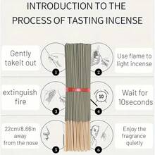 Natural White Sage Smudge Sticks - Elegant Green, Suitable For Meditation, Home, Yoga Studio, Festivals - Compatible With Incense Holder - Bulk Smudge Sticks, Spiritual Decor, Minimalist Design, Bamboo Material, Home Fragrance, Health Enthusiasts, Christmas & Thanksgiving Perfect Choice - Sage Scent - View 7