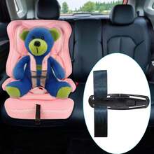 Black Car Baby Safety Seat Strap Belt Harness Chest Clip Buckle For Baby Kid Child Safety Seatbelt Buckle Latch Accessories Car Toddler Safety Seat Strap Belt Harness Chest Clip Buckle Latch Nylon Lock Locking Buckle Clips - Multicolor - View 3