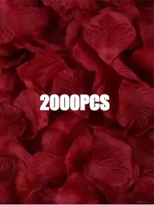 500-2000Pcs Artificial Fake Rese Petals Celerful Simulatien Silk Rese Petal ForValentines Day Wedding Party Remantie Deceratien - Multicolor - View 28