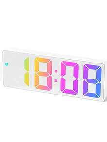 Alarm Clocks - White-shell Colored Lights - View 7