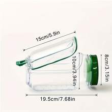1 hộp đựng salad có miệng mở bên hông và nắp chống rò rỉ - Dùng được trong lò vi sóng, máy rửa chén, tủ lạnh - Bát salad kín có ngăn đựng nước sốt, thiết kế xếp chồng được, thích hợp cho việc chuẩn bị bữa ăn, bữa trưa, bữa tối, văn phòng, du lịch. - Nhiều màu - Xem 4