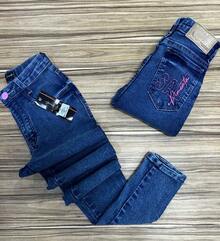 Premium Salt And Pepper Pants - Original Pepper Embroidered Butt-Lifting Panties With Elastane, Tight Fit - 4517 - 查看 1