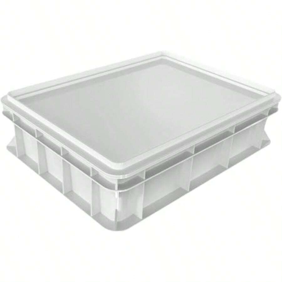 Dough Proofing Box Pizza Dough Containers With Lid For Kitchen Fridge Bakery Bread Pizza Crust 30x40x10cm - 白色 - 查看 1