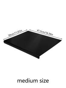 لوح تقطيع أكريليك للمطبخ، لوح تقطيع أسود للمطبخ، لوح تقطيع كبير شفاف، لوح تقطيع لسطح المطبخ، لوح تقطيع للخضروات والفواكه، لوح تقطيع شفاف، حصيرة تقطيع الطعام، واقي طاولة - متعدد الألوان - مشاهدة 16