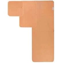 Oversize 60 X 30 In. Quick Dry Lint Free Microfiber Bath Towel Set 6 Piece Orange Waffle Weave - Orange - View 3