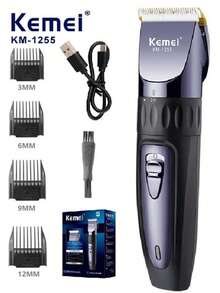 Kemei 电动理发器剃须刀家用男士理发器专业充电式理发器理发机