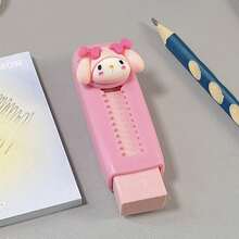 Back To School Essential! 1/5pcs  Character Set, Includes ,  Etc. - ABS Material, Anti-Pollution And Anti-Drop - Includes , , - Multicolor - View 4