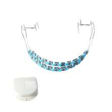 ALQD Brackets Falsos Para Dientes, Braces Kit With Brackets & Wire Dental Students & Orthodontic Practice, Brackets Para Dientes Dental Students To Practice (Light Blue) - 藍色 - 查看 12