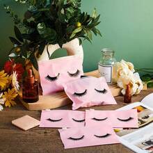 5/10/15/30 Stücke Wimpern Reißverschlusstasche, EVA Reißverschlusstasche Kosmetikaufbewahrungstasche, kleine Reißverschlussbox Reisepflege-Accessoires