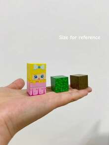 圣诞礼物/圣诞袜填充物:磁性公主城堡/独角兽城堡积木套装,DIY 3D拼图玩具,创意家居装饰,完美圣诞礼物,多色塑料拼装玩具,儿童益智玩具,完美新年礼物,儿童礼物,生日礼物 - 彩色 - 查看 3