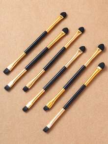 Personalized Custom New Double-Ended Makeup Brush Eyeshadow Stick Eyeshadow Brush Single Beauty Makeup Brush Single Brush