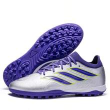Lightweight, Non-Slip Football Shoes, Soccer Shoes Training Shoes - Silver - View 9