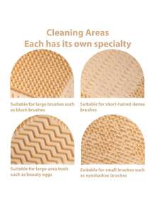 1PC Makeup Brush Storage Box Makeup Pen Cleaning Bowl Silicone Powder Pouch Storage Rack Cleaning And Drying One Piece Artifact Mother's Day Gift - Multicolor - View 6