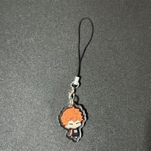 BOOMCOMIC 1个/4个可爱排球人物亚克力钥匙扣，日向翔阳、影山飞雄、月岛萤、山口忠，男女通用背包挂件，适用于背包、钥匙、汽车装饰、粉丝礼物，Y2K时尚，耐用轻便，色彩鲜艳，双面印刷，高清材质，创意配饰 - 彩色 - 查看 5