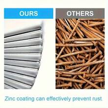 280pcs Assorted Hardware Nails Kit, Steel Picture Hanging & Wood Nails, Wall Nails With Storage Box, 6 Sizes, Smooth Finish, Metal & Plastic, Home Improvement - Multicolor - View 5