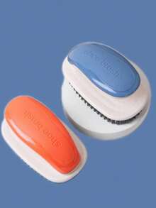 2 st orange och blå multifunktionella skoborstebrädor