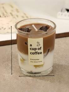 This Exquisite Jelly Candle In The Shape Of A Matcha Coffee Cup Will Add A Warm And Romantic Atmosphere To Your Home! It Is Also An Excellent Gift Choice, Especially Suitable For Autumn-Themed Candles In A Jar. Applicable For Various Occasions: Christmas, Birthday, Mother's Day, Father's Day, Anniversary, Thanksgiving, And Valentine's Day.