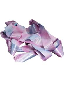 5/3/1pc Long Shiny Gradient Dance Ribbon, Art Dance Gymnastics Performance Decor Prop, Gymnastics Dance Ribbon Party Gift, Gymnastics Performance Training Tool, Birthday Party, Ribbon Decor Small Gift - Multicolor - View 8