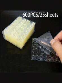 Specialized Jelly Sticker - Double-Sided, High Adhesion, Waterproof, Tear-Off, Invisible, Transparent, Ultra-Thin, Wearable - Multicolor - View 10