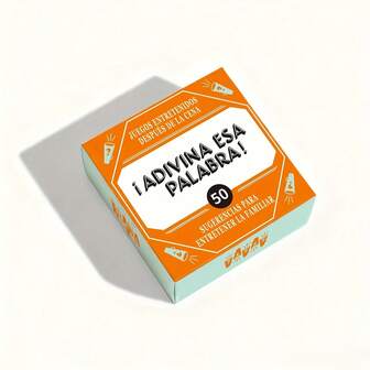 "Adivina Esta Palabra" är ett populärt minikortspel i Spanien, som innehåller 50 kort. Det är ett perfekt val för sammankomster med familj och vänner, samt en utmärkt present till högtiderna. Detta kortspel kommer garanterat att ge mer nöje och är ett utmärkt värde!