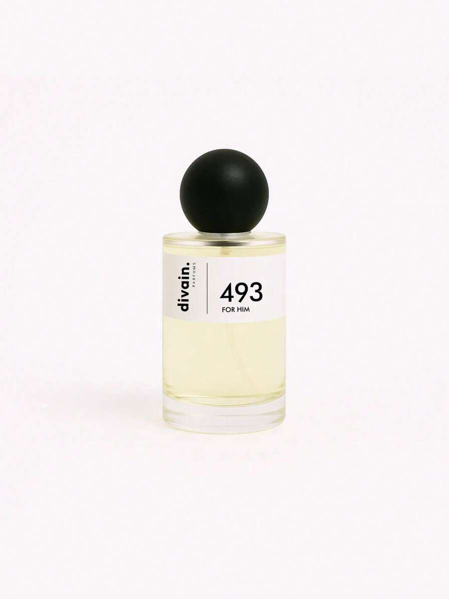 Perfume Masculino divain.493 - Intensidad Alta con Notas Amaderadas y Cítricas - Experiencia Sensorial Única de Mandarina, Pimienta y Vainilla - Ideal para Noches de Otoño - Fragancia Magnetizante y Sofisticada que Despierta el Deseo con Su Estela Envolvente y Duradera - 100ml - divain.493 - Ver 1