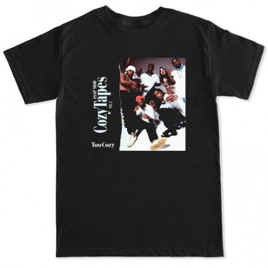 CAMISETA COZY TAPES 2 HIP HOP TRAP NUEVA YORK NY RAP ASAP ESTILO DE  FRESCA MOB - Blanco - Ver 1