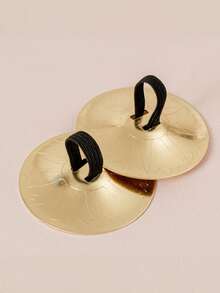 Professional Belly Dance Finger Cymbals, Finger Cymbals, Professional Finger Cymbals, Percussion Instrument Finger Cymbals, Dance Finger Instrument, Copper Teaching Auxiliary Tool, Belly Dance Fingers, Copper Instrument, Belly Dance Finger Dance Accessories, Percussion Instrument, Rhythm Maker, Small Instrument, Suitable For Dancer Parties, Dance Hall Entertainment - Multicolor - View 8