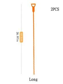 1件装管道疏通工具，管道堵塞清除器，毛发清除器，淋浴排水管疏通器，水槽排水管疏通器，排水管毛发收集器，水槽排水管疏通器，排水管毛发清除器，管道疏通器，管道清洁棒，管道疏通器，毛发清除器，厨房水槽和浴缸，水槽排水管疏通器 - 彩色 - 查看 8