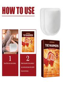 JAYSUING Calentadores de pies autocalentables de 10-12 horas, calentamiento instantáneo durante 10 horas, almohadillas portátiles para los pies para hombres y mujeres, adecuadas para esquiar, senderismo, acampar y actividades al aire libre, excelentes para regalos de Halloween y Navidad (modelos aleatorios antiguos/nuevos)