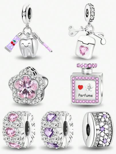 1pc Fashion Perfume Beaded Bracelet, Suitable For Women Jewelry DIY And Daily Accessories, An Ideal Choice For Girls