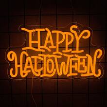 Biển hiệu neon Halloween vui nhộn, Biển hiệu LED hình con dơi Halloween để trang trí tường, Sử dụng nguồn USB, Đèn neon trang trí tiệc, phòng giải trí, phòng ngủ, phòng trẻ em, phòng khách, quán bar, trang trí ngày Halloween, Dễ dàng lắp đặt. - ánh sáng đa sắc - Xem 15