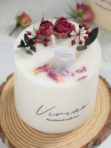 1 nến thơm sáp đậu nành, nến hoa thư giãn hương cam, quế, hoa hồng, trang trí nhà cửa, thích hợp làm quà tặng, trang trí đám cưới, quà lưu niệm, quà tặng ngày lễ, trang trí phòng tắm, thủ công, quà tặng cô dâu, quà sinh nhật, quà tặng mùa thu - Nhiều màu - Xem 17