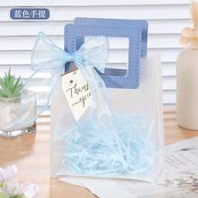 Creative Transparent Bag Qixi Valentine's Day Gifts Wedding March 8th School Season Gift Packaging Handbag - Multicolor - View 3
